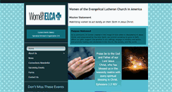 Desktop Screenshot of eandsynodwelca.org